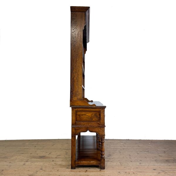 M-6920A Traditional Oak Potboard Dresser (4)