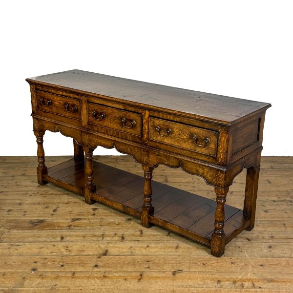 M-6920B Traditional Oak Dresser Base (3)