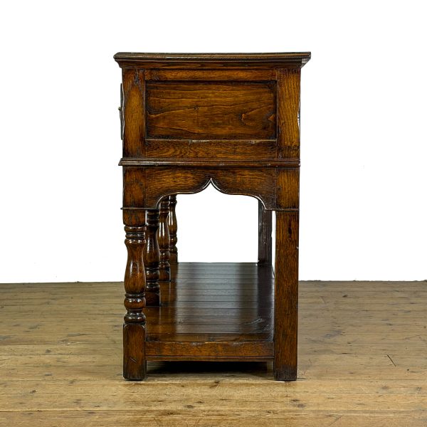 M-6920B Traditional Oak Dresser Base (4)