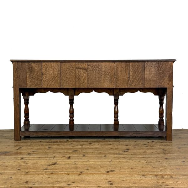 M-6920B Traditional Oak Dresser Base (6)