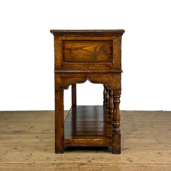 M-6920B Traditional Oak Dresser Base (7)