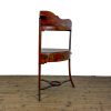 M-6921 Antique Mahogany Georgian Corner Washstand (8)