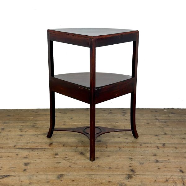 M-6922 Antique Georgian Mahogany Corner Washstand (5)