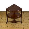 M-6922 Antique Georgian Mahogany Corner Washstand (9)