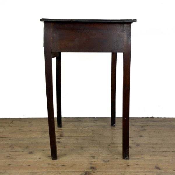 M-6927 Antique Oak Lowboy Side Table (6)