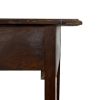 M-6927 Antique Oak Lowboy Side Table (8)