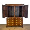 M-6928 Antique Georgian Oak Livery Cupboard (10)