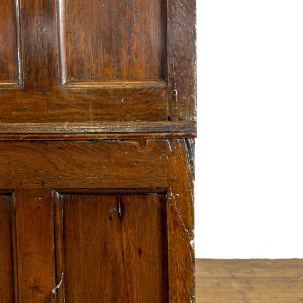 M-6928 Antique Georgian Oak Livery Cupboard (7)