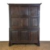 M-6928 Antique Georgian Oak Livery Cupboard (8)