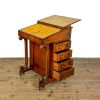 M-6932 Antique Victorian Walnut Davenport Desk (4)
