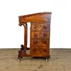 M-6932 Antique Victorian Walnut Davenport Desk (7)