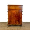 M-6932 Antique Victorian Walnut Davenport Desk (8)