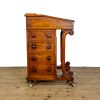 M-6932 Antique Victorian Walnut Davenport Desk (9)