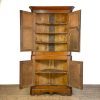 M-6935 Antique Georgian Oak Corner Cabinet (3)