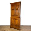 M-6935 Antique Georgian Oak Corner Cabinet (5)