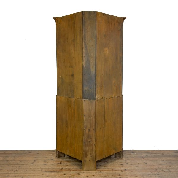 M-6935 Antique Georgian Oak Corner Cabinet (7)