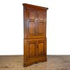 M-6935 Antique Georgian Oak Corner Cabinet (8)