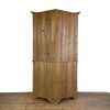 M-6938 Antique Stripped Pine Corner Cabinet (10)