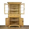 M-6938 Antique Stripped Pine Corner Cabinet (5)