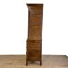 M-6939 Antique 19th Century Oak Linen Press Cupboard (9)