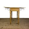 M-6940 Antique Pine Drop Leaf Kitchen Table (11)