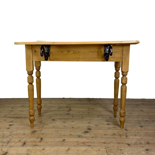 M-6940 Antique Pine Drop Leaf Kitchen Table (2)