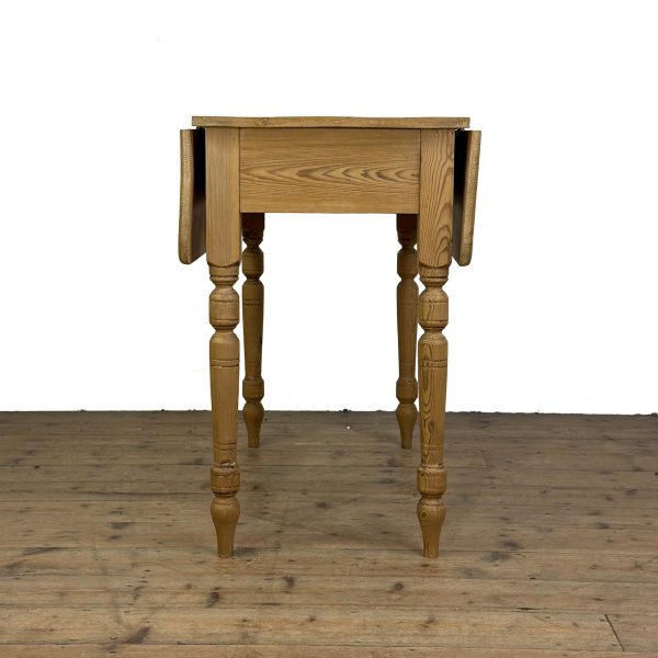 M-6940 Antique Pine Drop Leaf Kitchen Table (3)