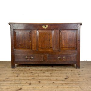 Antique 18th Century Oak Mule Chest