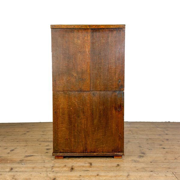 M-6943 Antique 19th Century Oak Chest of Drawers (3)