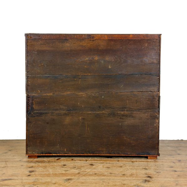 M-6943 Antique 19th Century Oak Chest of Drawers (4)