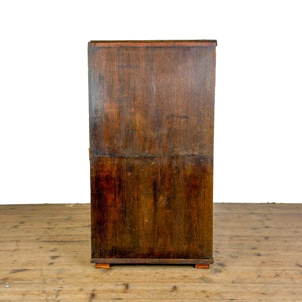 M-6943 Antique 19th Century Oak Chest of Drawers (6)