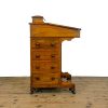 M-6944 Antique Victorian Davenport Desk (12)