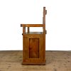 M-6946 Reclaimed Pine Single Settle with Drawer and Lift U (5)
