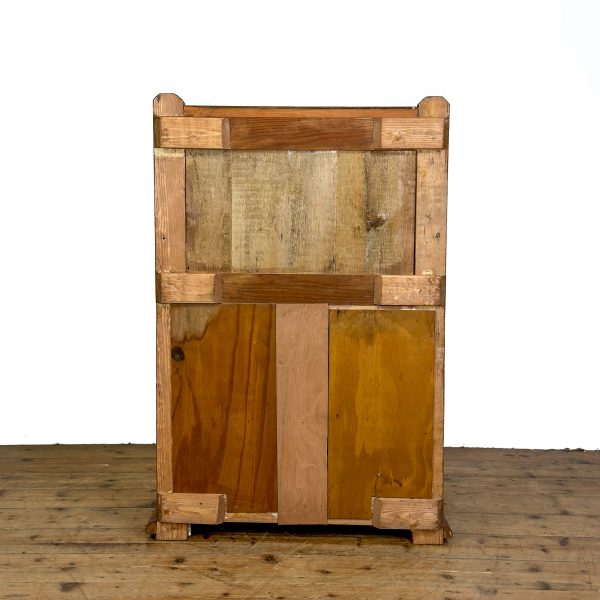 M-6946 Reclaimed Pine Single Settle with Drawer and Lift U (6)