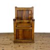 M-6947 Reclaimed Pine Single Settle with Lift Up Lid (2)