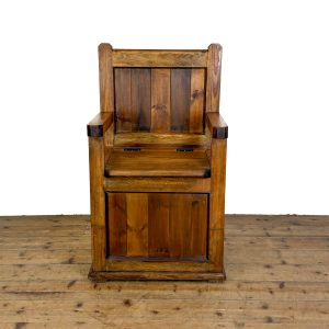 M-6947 Reclaimed Pine Single Settle with Lift Up Lid (2)