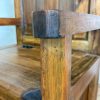 M-6947 Reclaimed Pine Single Settle with Lift Up Lid (5)