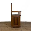 M-6947 Reclaimed Pine Single Settle with Lift Up Lid (8)