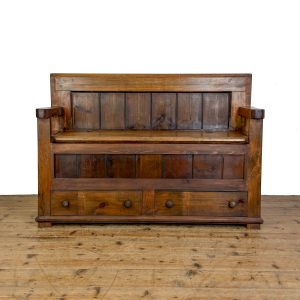 M-6948 Reclaimed Pine Settle Bench (2)