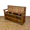 M-6949 Reclaimed Pine Settle Bench (4)