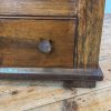 M-6949 Reclaimed Pine Settle Bench (9)