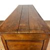 M-6955 Antique Georgian Oak Dresser Base Sideboard 8