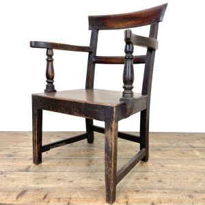 M-2711 Early 19th Century Antique Mahogany Armchair (5)