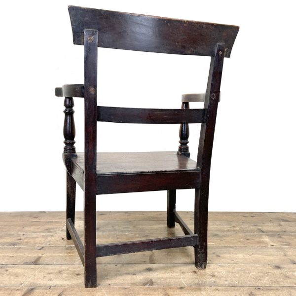 M-2711 Early 19th Century Antique Mahogany Armchair (7)