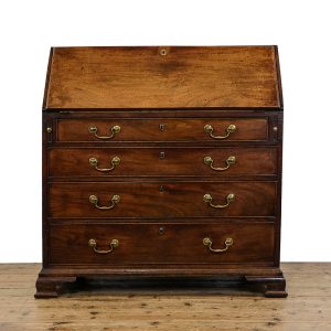 M-4918 Antique Mahogany Bureau Penderyn Antiques (2)
