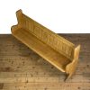 M-5535 Antique Pine Chapel Pew (2)
