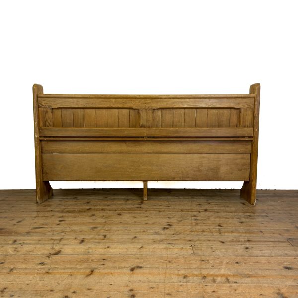 M-5535 Antique Pine Chapel Pew (6)