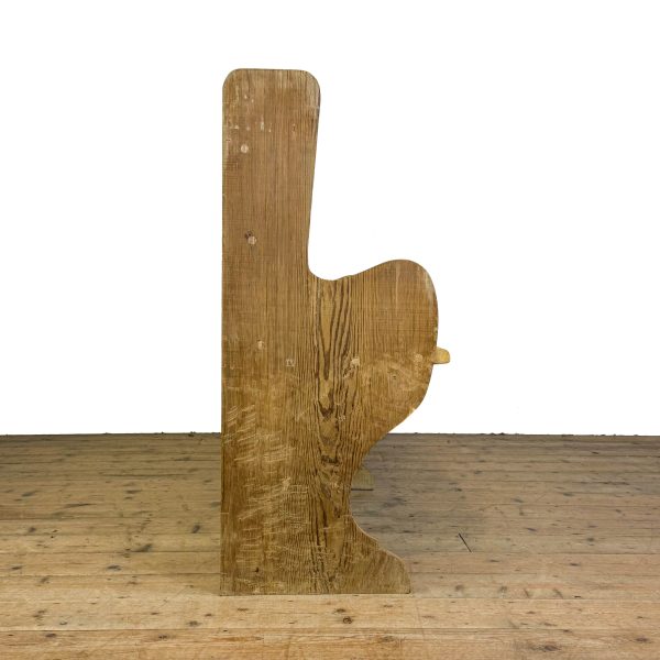 M-5535 Antique Pine Chapel Pew (8)