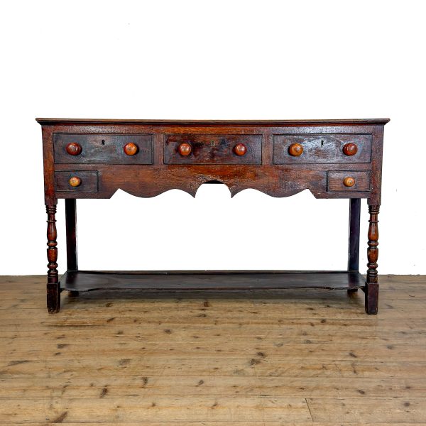 M-6232 Antique Rustic Dresser Base (2)