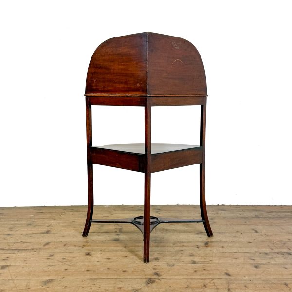 M-6440 Antique Mahogany Corner Washstand (7)